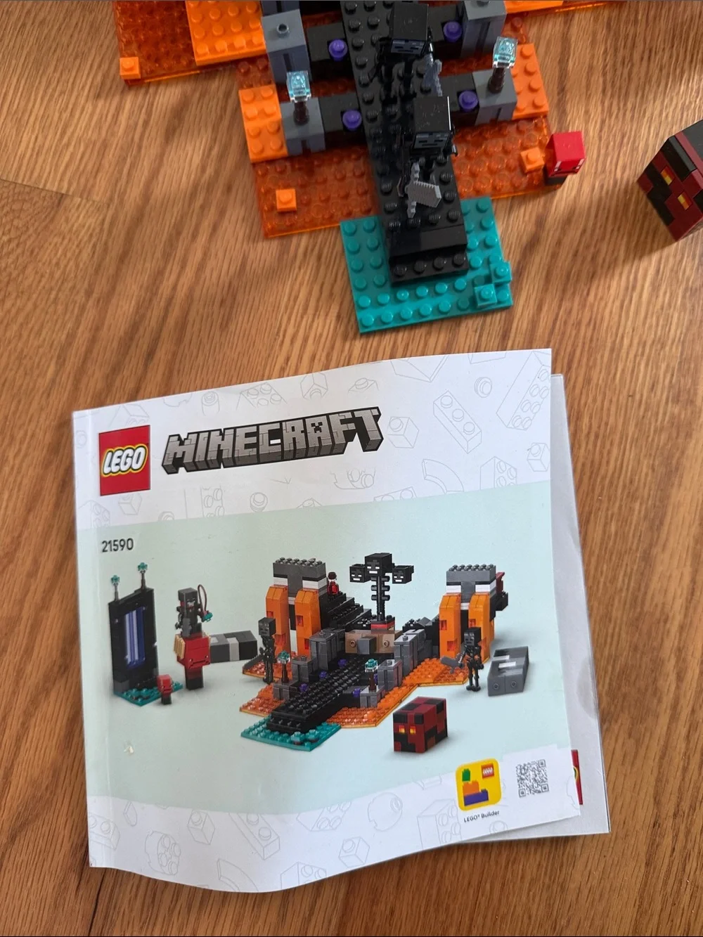 LEGO Minecraft Wither Battle Building Toy 21590